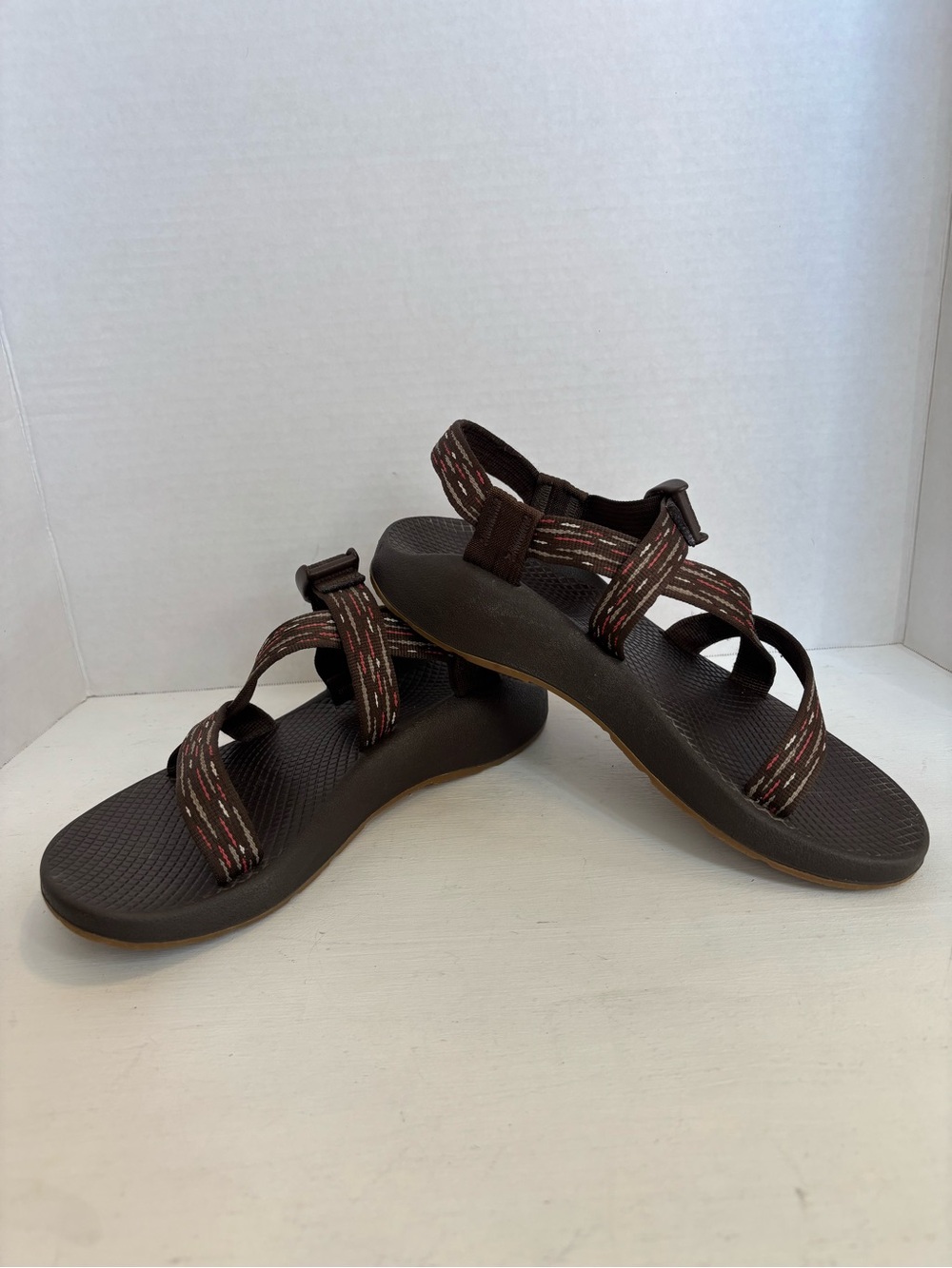 Chaco Z/Cloud 2 Brown Strappy Adjustable Strap Outdoor Sandals Women’s US 8
